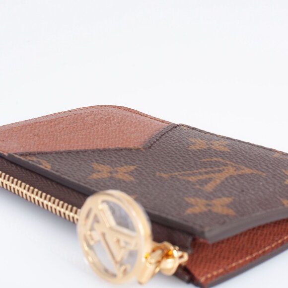 Authentic LOUIS VUITTON Monogram Canvas Romy Card Holder - Picture 4 of 9